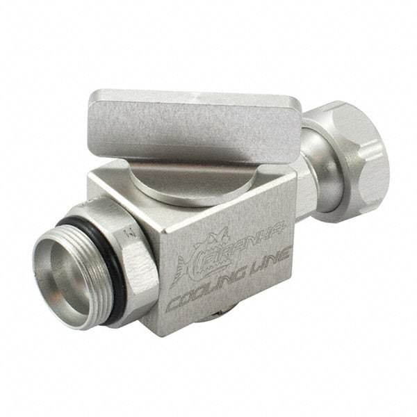 Piranha Cooling Line - Instrumentation Ball Valves Material: Aluminum Pipe Size: 0.25 (Inch) - Eagle Tool & Supply