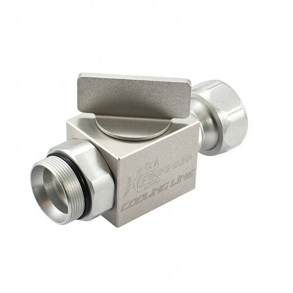 Piranha Cooling Line - Instrumentation Ball Valves Material: Aluminum Pipe Size: 0.5 (Inch) - Eagle Tool & Supply
