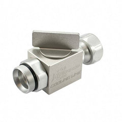 Piranha Cooling Line - Instrumentation Ball Valves Material: Aluminum Pipe Size: 0.5 (Inch) - Eagle Tool & Supply