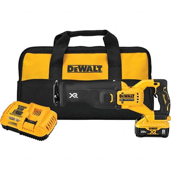 DeWALT - Cordless Reciprocating Saws Voltage: 20.0 Battery Chemistry: Lithium-Ion - Eagle Tool & Supply