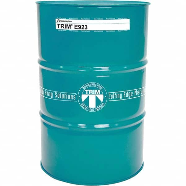 Master Fluid Solutions - TRIM E923 54 Gal Drum Cutting, Drilling, Sawing, Grinding, Tapping & Turning Fluid - Eagle Tool & Supply