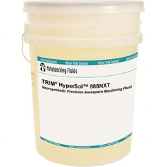 Master Fluid Solutions - TRIM HyperSol 888NXT 5 Gal Pail Cutting, Drilling, Sawing, Grinding, Tapping & Turning Fluid - Eagle Tool & Supply