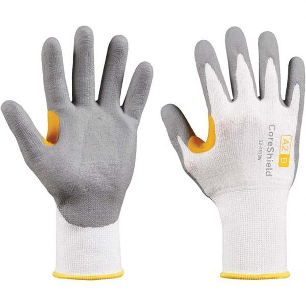 Honeywell - Size XL (10), ANSI Cut Lvl A2, Puncture Lvl 1, Abrasion Lvl 6, Nitrile Coated Cut Resistant Gloves - Eagle Tool & Supply
