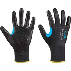 Honeywell - Size XL (10), ANSI Cut Lvl A5, Puncture Lvl 1, Abrasion Lvl 6, Nitrile Coated Cut Resistant Gloves - Eagle Tool & Supply