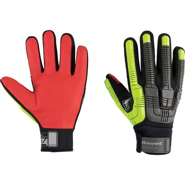 Honeywell - Size XL (10), ANSI Cut Lvl A6, Abrasion Lvl 4, Rubber Coated Cut Resistant Gloves - Eagle Tool & Supply