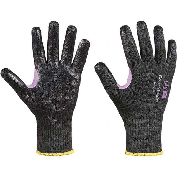 Honeywell - Size XL (10), ANSI Cut Lvl A8, Puncture Lvl 1, Abrasion Lvl 6, Nitrile Coated Cut Resistant Gloves - Eagle Tool & Supply