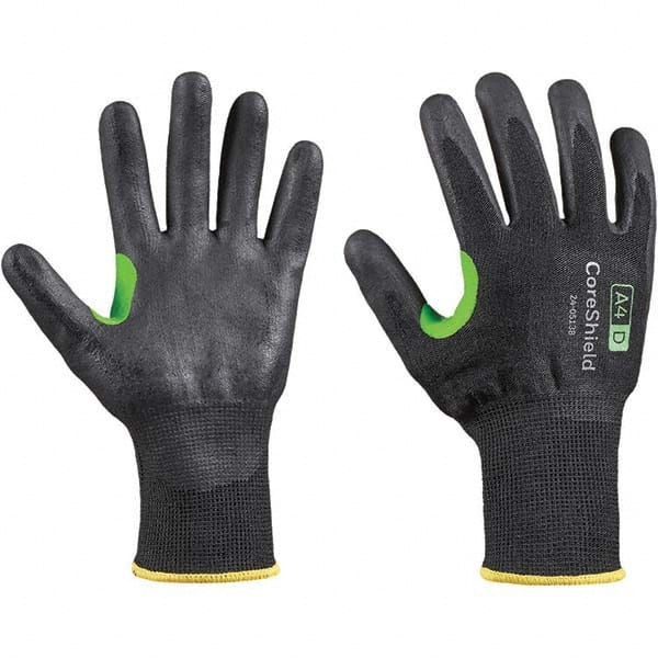 Honeywell - Size XL (10), ANSI Cut Lvl A4, Puncture Lvl 1, Abrasion Lvl 6, Nitrile Coated Cut Resistant Gloves - Eagle Tool & Supply