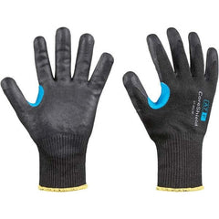 Honeywell - Size M (8), ANSI Cut Lvl A7, Puncture Lvl 1, Abrasion Lvl 6, Nitrile Coated Cut Resistant Gloves - Eagle Tool & Supply