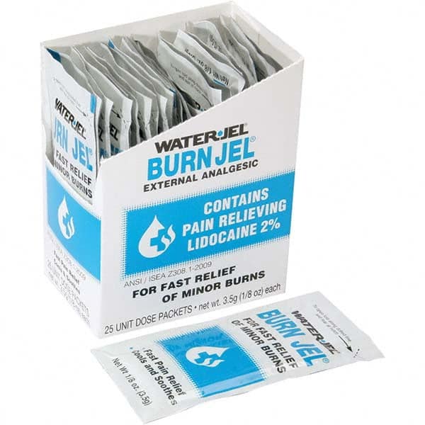 North - (25) 8 oz Packets Burn Treatment Gel - Eagle Tool & Supply