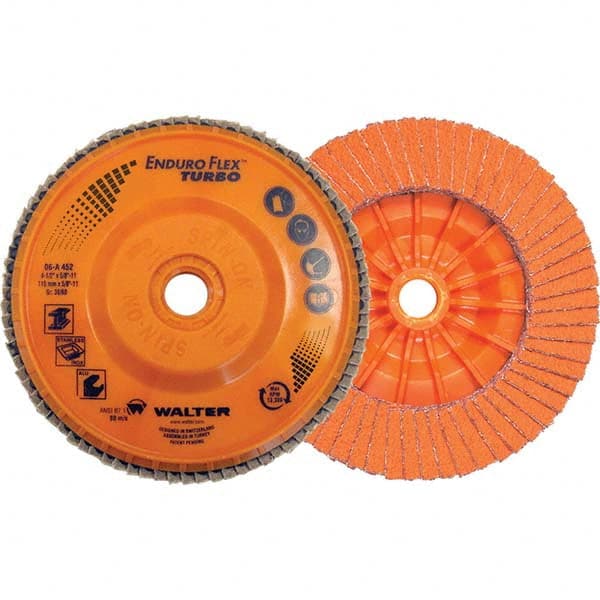 WALTER Surface Technologies - Flap Discs Abrasive Type: Coated Flap Disc Type: Type 27 - Eagle Tool & Supply