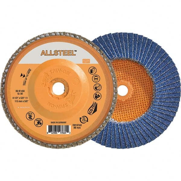 WALTER Surface Technologies - Flap Discs Abrasive Type: Coated Flap Disc Type: Type 27 - Eagle Tool & Supply