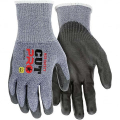 MCR Safety - Size 2XL, ANSI Cut Lvl A6, Puncture Lvl 4, Abrasion Lvl 4, Polyurethane Coated Cut & Puncture Resistant Gloves - Eagle Tool & Supply
