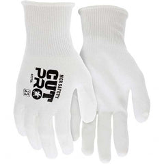 MCR Safety - Size L, ANSI Cut Lvl A4, Puncture Lvl 3, Abrasion Lvl 4, Foam Nitrile Coated Cut & Puncture Resistant Gloves - Eagle Tool & Supply