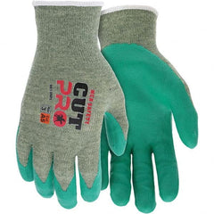 MCR Safety - Size S, ANSI Cut Lvl A5, Abrasion Lvl 3, Foam Nitrile Coated Cut Resistant Gloves - Eagle Tool & Supply