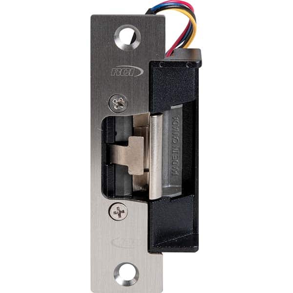 Made in USA - Electric Strikes Type: Electric Door Strike Length (Inch): 4-21/32 - Eagle Tool & Supply