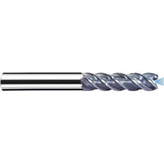 Fraisa - 1/2" Diam 4 Flute Solid Carbide 0.008" Corner Radius End Mill - Eagle Tool & Supply