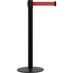 Trafford Industrial - Barrier Posts Type: Stanchion Post Color/Finish: Black - Eagle Tool & Supply