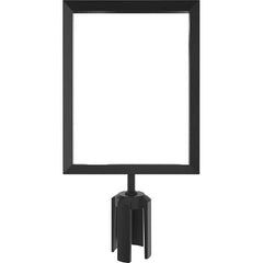 Trafford Industrial - Barrier Parts & Accessories Type: Stanchion Color: Black - Eagle Tool & Supply