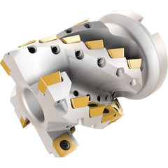 Iscar - Indexable Square-Shoulder End Mills Cutting Diameter (mm): 50.00 Cutting Diameter (Decimal Inch): 1.9680 - Eagle Tool & Supply