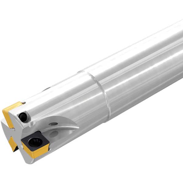 Iscar - Indexable Square-Shoulder End Mills Cutting Diameter (mm): 10.00 Cutting Diameter (Decimal Inch): 0.3937 - Eagle Tool & Supply