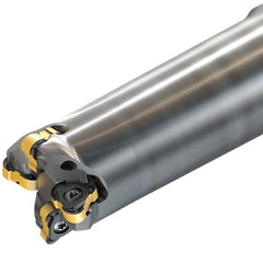 Iscar - Indexable Copy End Mills Maximum Depth of Cut (mm): 1.00 Maximum Depth of Cut (Decimal Inch): 0.0390 - Eagle Tool & Supply