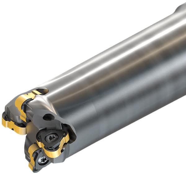 Iscar - Indexable Copy End Mills Maximum Depth of Cut (mm): 1.00 Maximum Depth of Cut (Decimal Inch): 0.0390 - Eagle Tool & Supply