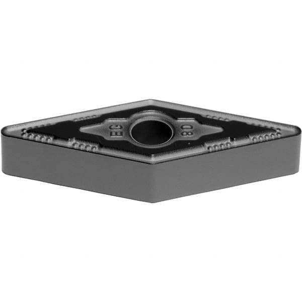 Sumitomo - VNMG331 EEG Grade AC5015S Carbide Turning Insert - TiAlSiN Finish, 35° Diamond, 3/8" Inscr Circle, 3/16" Thick, 0.0156" Corner Radius - Eagle Tool & Supply