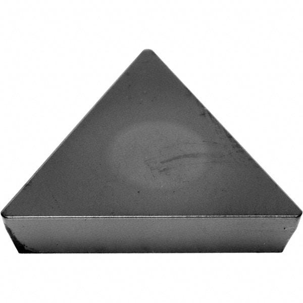 Sumitomo - TPMN221 Grade AC5025S Carbide Turning Insert - TiAlSiN Finish, 60° Triangle, 1/4" Inscr Circle, 1/8" Thick, 0.0156" Corner Radius - Eagle Tool & Supply