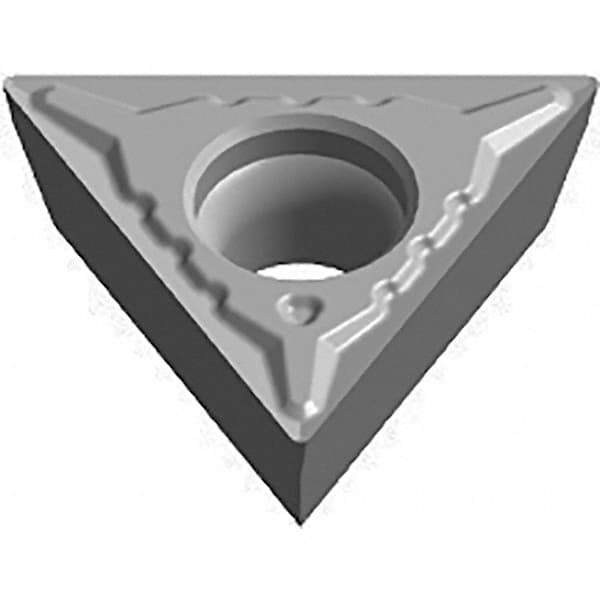 Sumitomo - TPGT220.5 MEFC Grade AC5025S Carbide Turning Insert - TiAlSiN Finish, 60° Triangle, 1/4" Inscr Circle, 1/8" Thick, 0.0078" Corner Radius - Eagle Tool & Supply