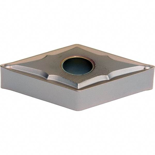 Sumitomo - DNMG331 ESU Grade AC5025S Carbide Turning Insert - TiAlSiN Finish, 55° Diamond, 3/8" Inscr Circle, 3/16" Thick, 0.0156" Corner Radius - Eagle Tool & Supply