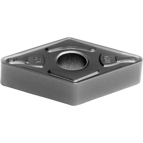 Sumitomo - DNMG431 EGU Grade AC5015S Carbide Turning Insert - TiAlSiN Finish, 55° Diamond, 1/2" Inscr Circle, 3/16" Thick, 0.0156" Corner Radius - Eagle Tool & Supply