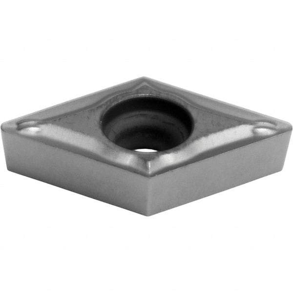 Sumitomo - DCMT21.52 ESU Grade AC5025S Carbide Turning Insert - TiAlSiN Finish, 55° Diamond, 3/8" Inscr Circle, 3/32" Thick, 0.0313" Corner Radius - Eagle Tool & Supply