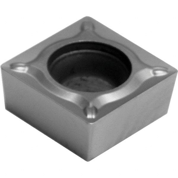 Sumitomo - SCMT32.52 ESU Grade AC5015S Carbide Turning Insert - TiAlSiN Finish, 90° Square, 3/8" Inscr Circle, 3/16" Thick, 0.0313" Corner Radius - Eagle Tool & Supply
