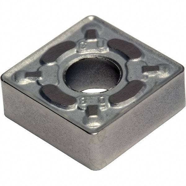 Sumitomo - SNMG433 EGU Grade AC5025S Carbide Turning Insert - TiAlSiN Finish, 90° Square, 1/2" Inscr Circle, 3/16" Thick, 0.0469" Corner Radius - Eagle Tool & Supply