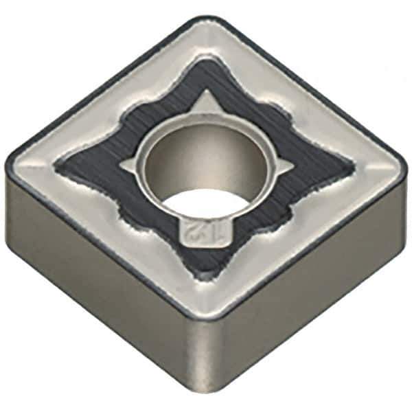 Sumitomo - SNMG866 EEM Grade AC5025S Carbide Turning Insert - TiAlSiN Finish, 90° Square, 1" Inscr Circle, 3/8" Thick, 0.0938" Corner Radius - Eagle Tool & Supply