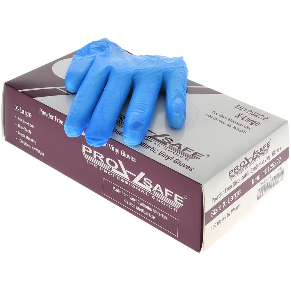No Brand - Size XL, 3 mil, Synthetic Hybrid Disposable Gloves - Eagle Tool & Supply