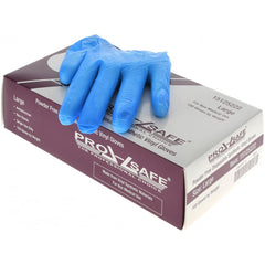 PRO-SAFE - Size L, 3 mil, Synthetic Hybrid Disposable Gloves - Eagle Tool & Supply