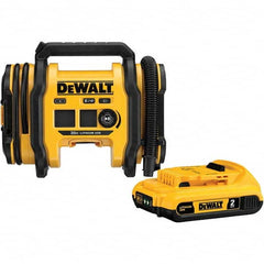 DeWALT - Tire Inflators Tool Type: Inflator Kit Power Source: 20V MAX Battery, 12V DC or 110V AC - Eagle Tool & Supply