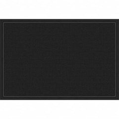 PRO-SAFE - 2.66' Long x 2' Wide Natural Rubber, Ribbed Entrance Matting - Eagle Tool & Supply