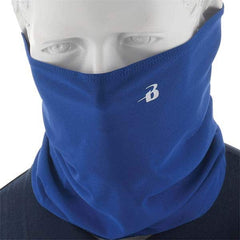 PRO-SAFE - Pack of (10), Size L/XL Royal Blue Gaiter Design Washable Face Mask - Eagle Tool & Supply