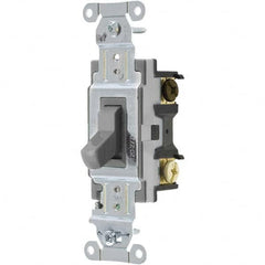 Bryant Electric - Wall & Dimmer Light Switches Switch Type: Three Way Switch Operation: Toggle - Eagle Tool & Supply