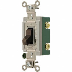 Bryant Electric - Wall & Dimmer Light Switches Switch Type: NonDimmer Switch Operation: Toggle - Eagle Tool & Supply