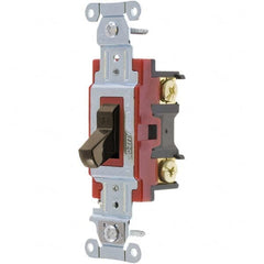 Bryant Electric - Wall & Dimmer Light Switches Switch Type: Four Way Switch Operation: Toggle - Eagle Tool & Supply