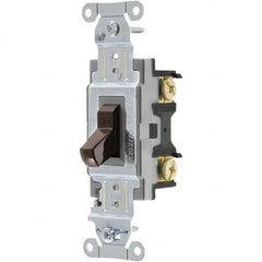 Bryant Electric - Wall & Dimmer Light Switches Switch Type: NonDimmer Switch Operation: Toggle - Eagle Tool & Supply