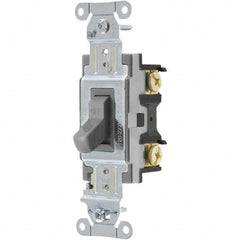 Bryant Electric - Wall & Dimmer Light Switches Switch Type: NonDimmer Switch Operation: Toggle - Eagle Tool & Supply