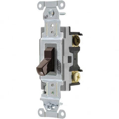 Bryant Electric - Wall & Dimmer Light Switches Switch Type: Three Way Switch Operation: Toggle - Eagle Tool & Supply