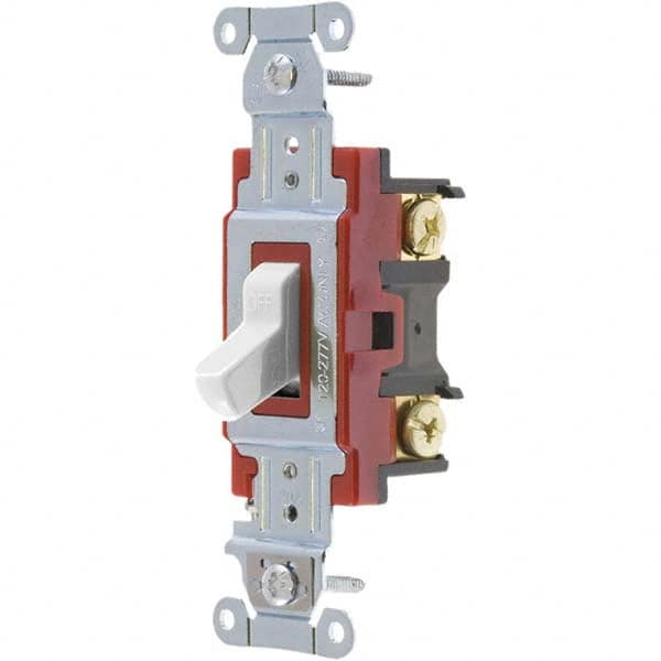 Bryant Electric - Wall & Dimmer Light Switches Switch Type: Four Way Switch Operation: Toggle - Eagle Tool & Supply