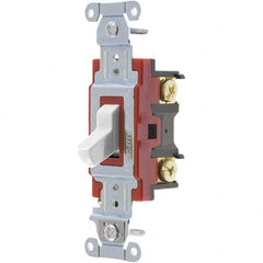 Bryant Electric - Wall & Dimmer Light Switches Switch Type: Four Way Switch Operation: Toggle - Eagle Tool & Supply