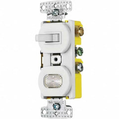 Bryant Electric - Wall & Dimmer Light Switches Switch Type: NonDimmer Switch Operation: Toggle - Eagle Tool & Supply