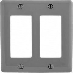 Bryant Electric - Wall Plates Wall Plate Type: Outlet Wall Plates Color: Gray - Eagle Tool & Supply